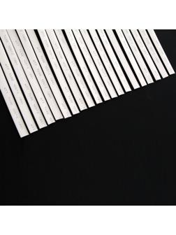 Термоусаживаемая трубка 8/4 мм, белая, упаковка 20 шт. по 1 м