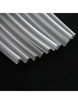 Термоусаживаемая трубка, 4,8/1,6 мм, клеевая, прозрачная, 1 м