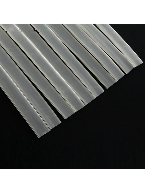 Термоусаживаемая трубка, 12,7/4,2 мм, клеевая, прозрачная, упаковка 10 шт. по 1 м