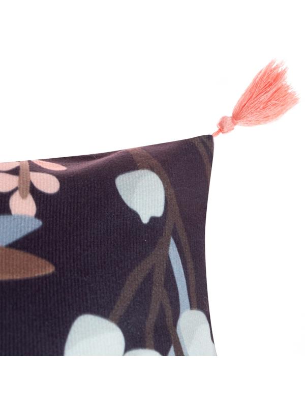 Наволочка декоративная с кисточками Этель «Флора», 43х43 см