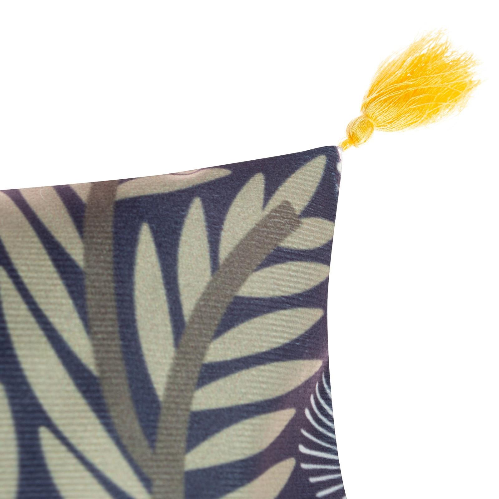 Чехол на подушку с кисточками Этель «Солнце», 43х43 см