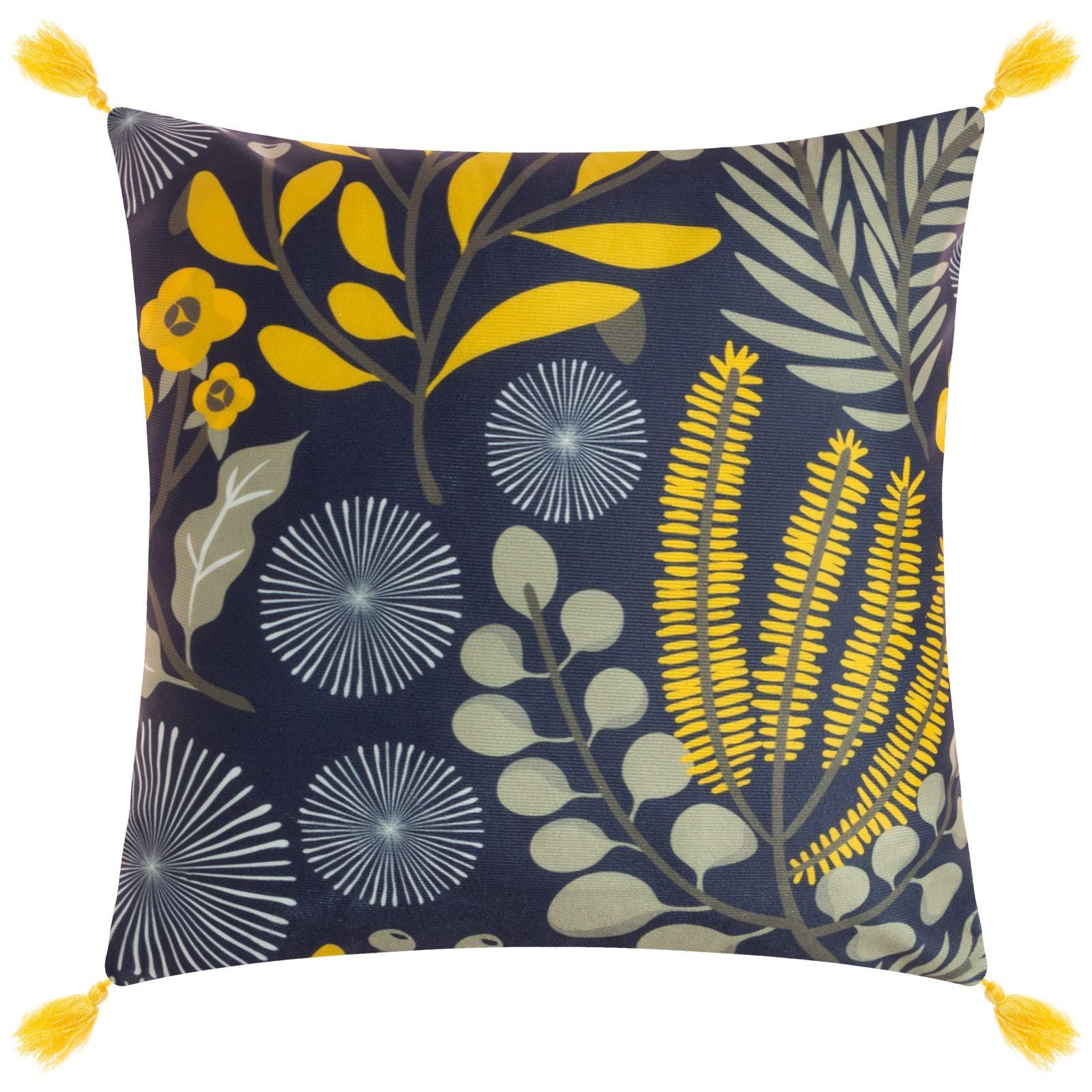 Чехол на подушку с кисточками Этель «Солнце», 43х43 см