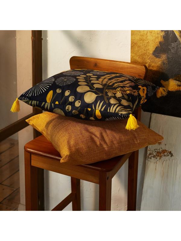 Чехол на подушку с кисточками Этель «Солнце», 43х43 см