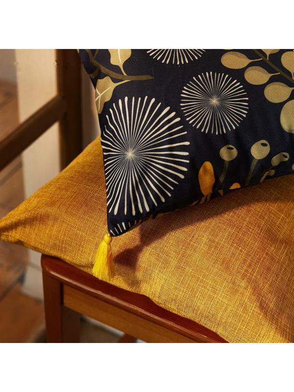 Чехол на подушку с кисточками Этель «Солнце», 43х43 см