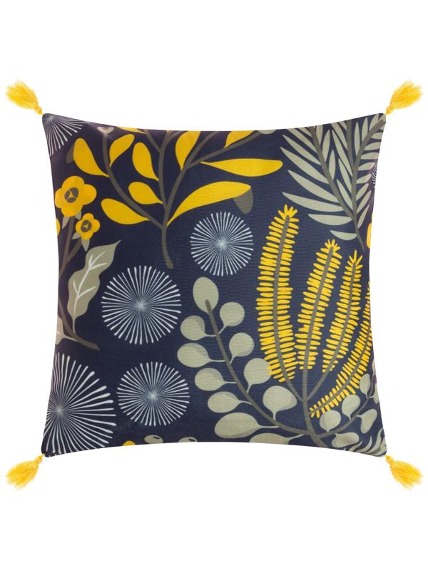 Чехол на подушку с кисточками Этель «Солнце», 43х43 см