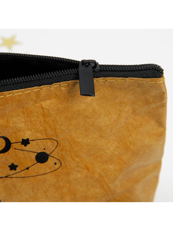 Крафтовая косметичка «Космос внутри тебя», размер 11х17 см