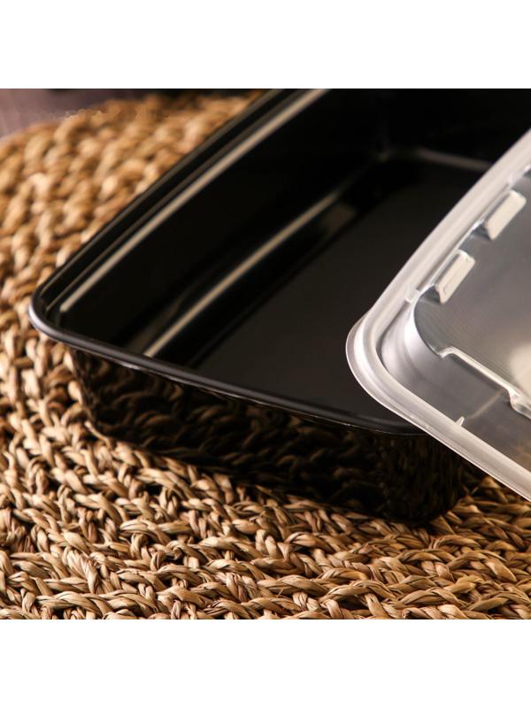 Контейнер с крышкой, 830 мл, 1-секционный