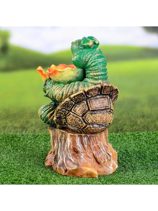 Садовая фигура - поилка 