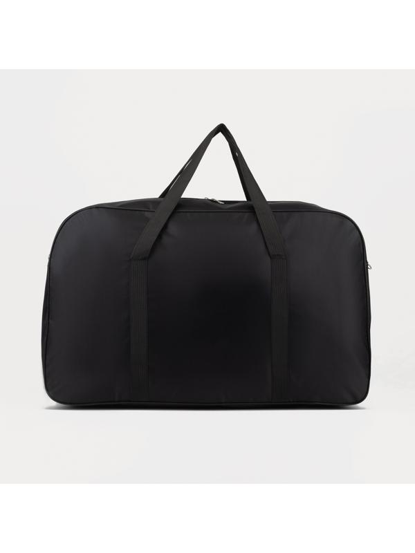 Сумка спортивная, отдел на молнии, наружный карман, цвет чёрный/красный