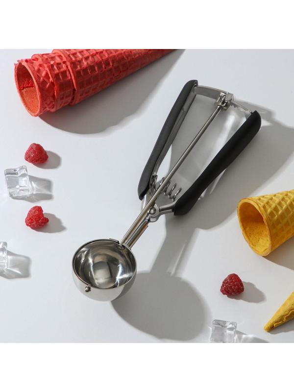 Ложка для мороженого Adagio d=4,8 см, цвет серебряный