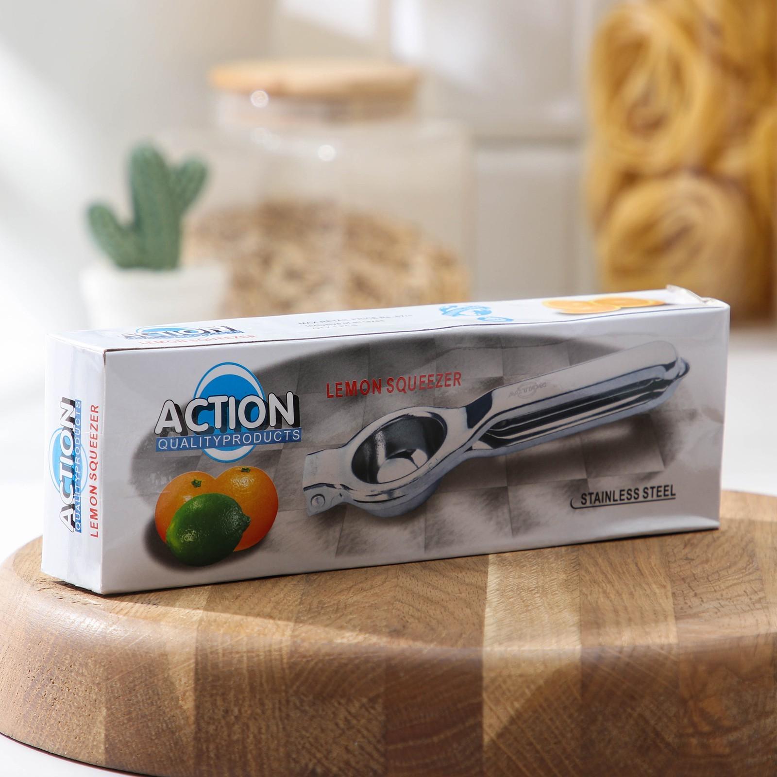 Соковыжималка ручная Juice, нержавеющая сталь, цвет серебряный