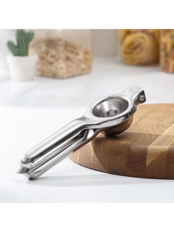 Соковыжималка ручная Juice, нержавеющая сталь, цвет серебряный