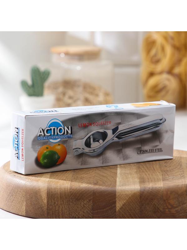 Соковыжималка ручная Juice, нержавеющая сталь, цвет серебряный