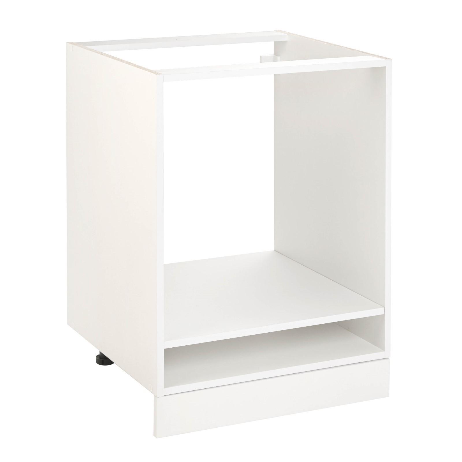 Шкаф напольный для духового шкафа Комфорт 600х580х820 Сосна Аланд/Белый