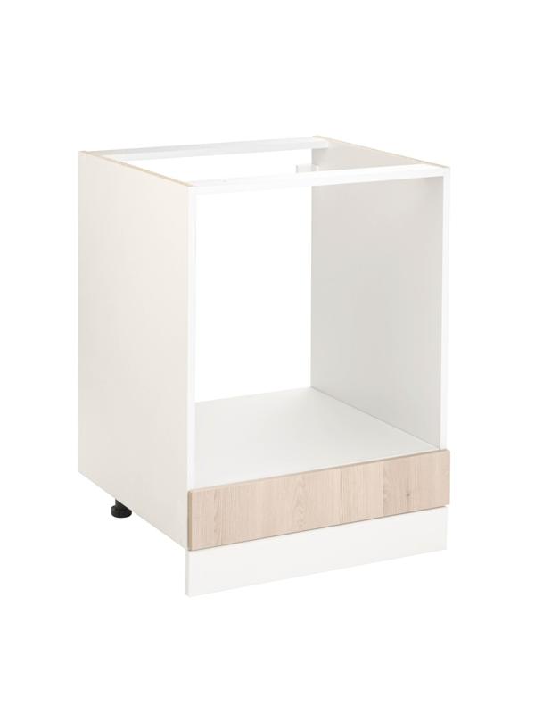 Шкаф напольный для духового шкафа Комфорт 600х580х820 Сосна Аланд/Белый