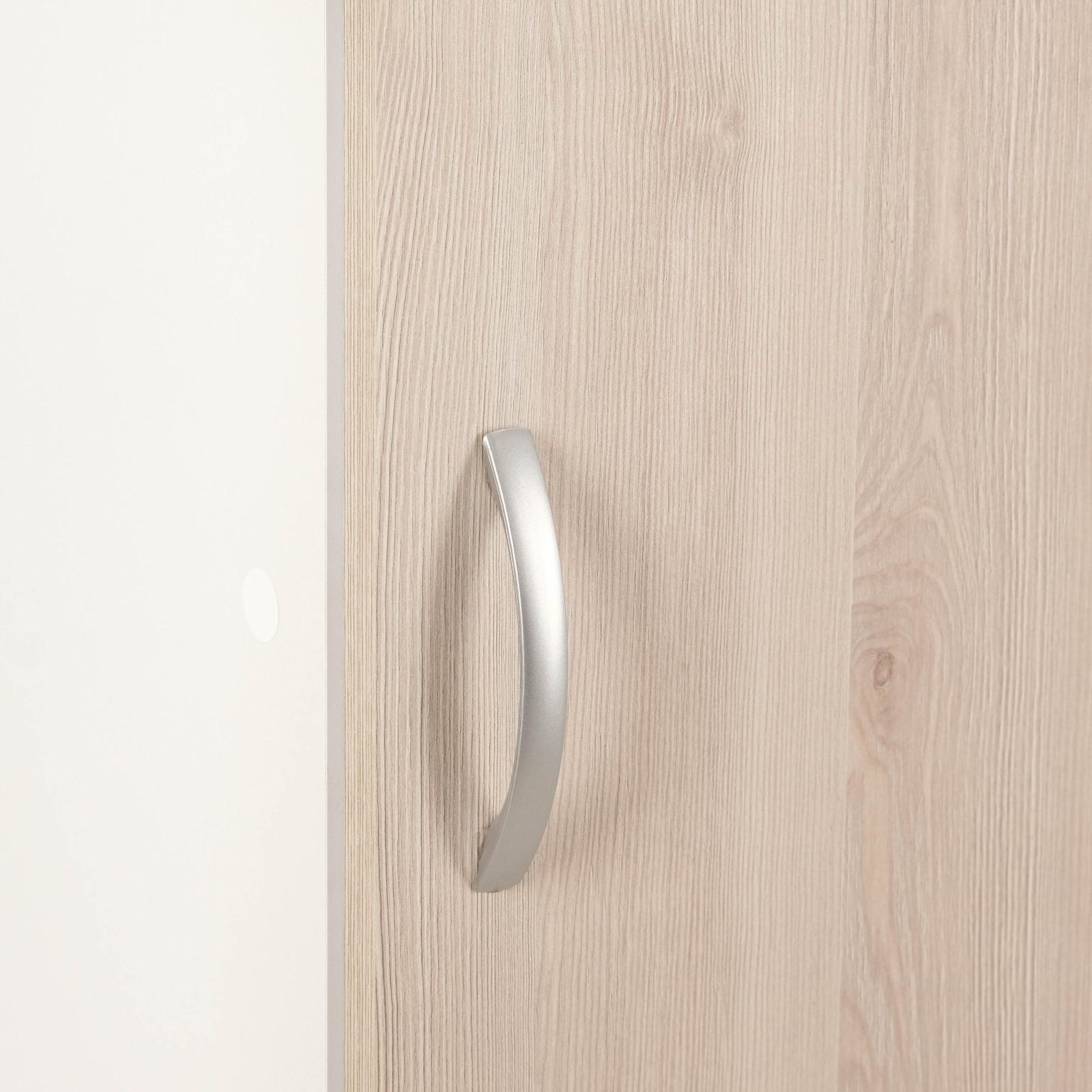 Пенал напольный Комфорт 400х580х2170 Сосна Аланд/Белый