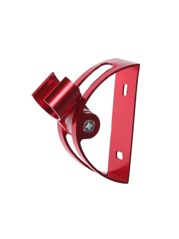 Держатель для душевой лейки ZEIN Z64, регулируемый, алюминий, красный