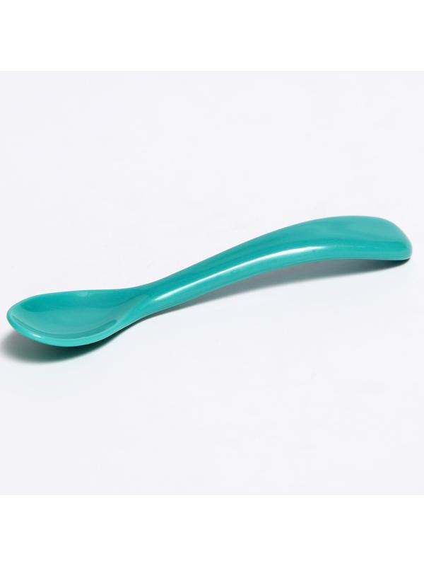 Набор для кормления: миска на присоске с крышкой, ложка, 400 мл., цвет бирюзовый