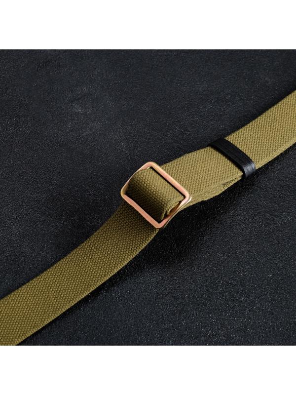 Ремень оружейный, с регулировкой, брезент, хаки