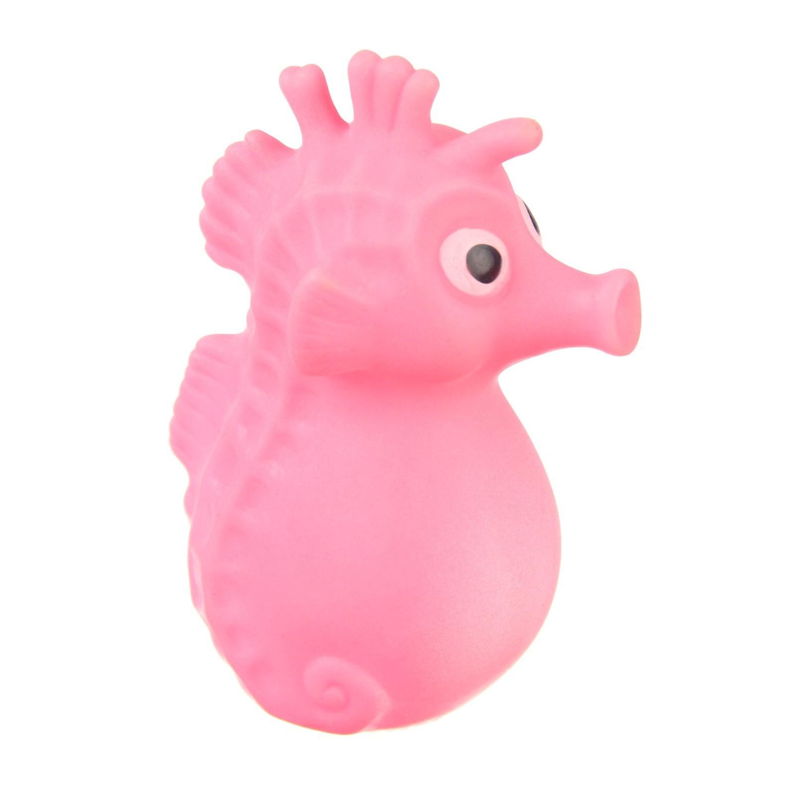 Набор игрушек для игры в ванне «На острове», с пищалкой, 8 шт