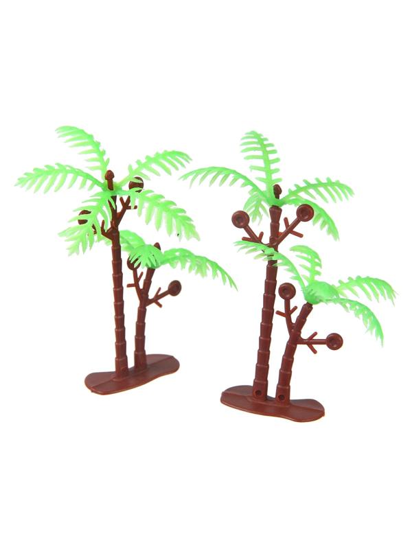 Набор игрушек для игры в ванне «На острове», с пищалкой, 8 шт