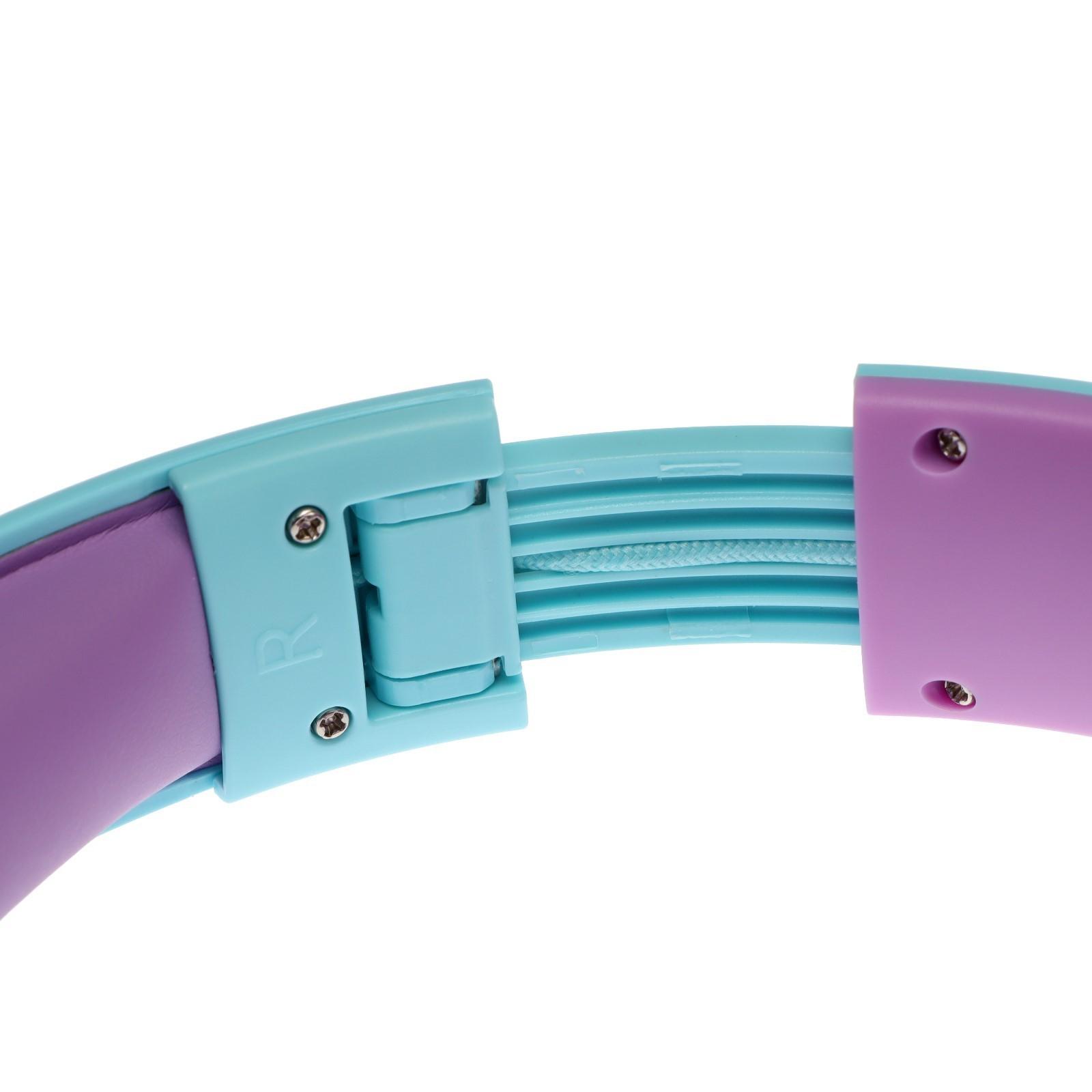 Детские наушники Perfeo KIDS, беспроводные, накладные, микрофон, BT 5.0, 300 мАч, голубые