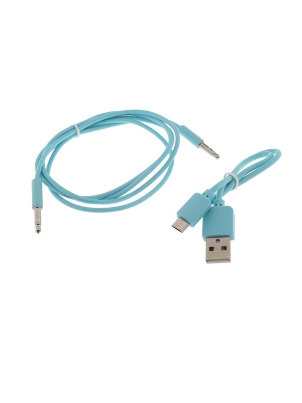 Детские наушники Perfeo KIDS, беспроводные, накладные, микрофон, BT 5.0, 300 мАч, голубые