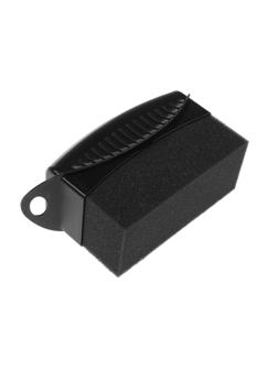 Губка для нанесения полировки на автомобиль, 12×5.5×7 см, без пропитки, футляр