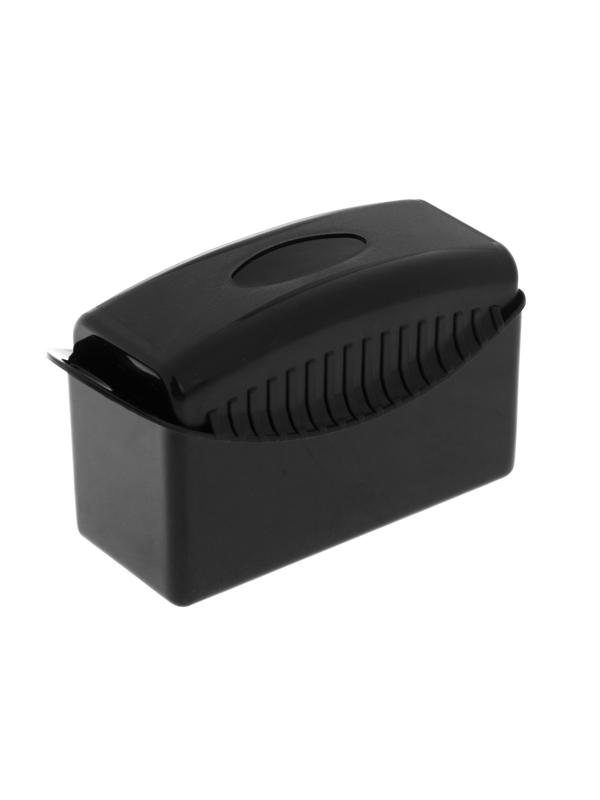 Губка для нанесения полировки на автомобиль, 12×5.5×7 см, без пропитки, футляр