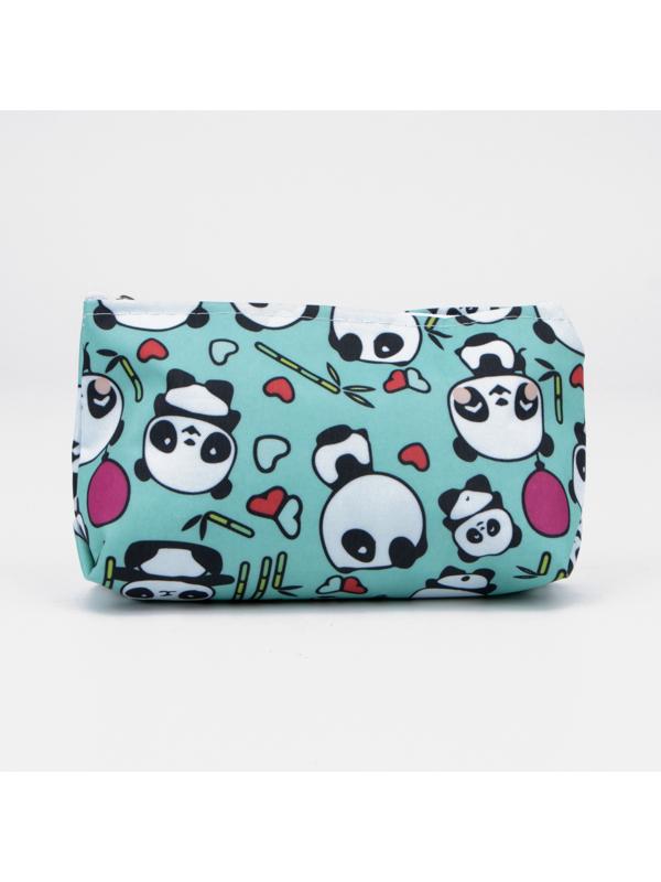 Косметичка на молнии, цвет бирюзовый