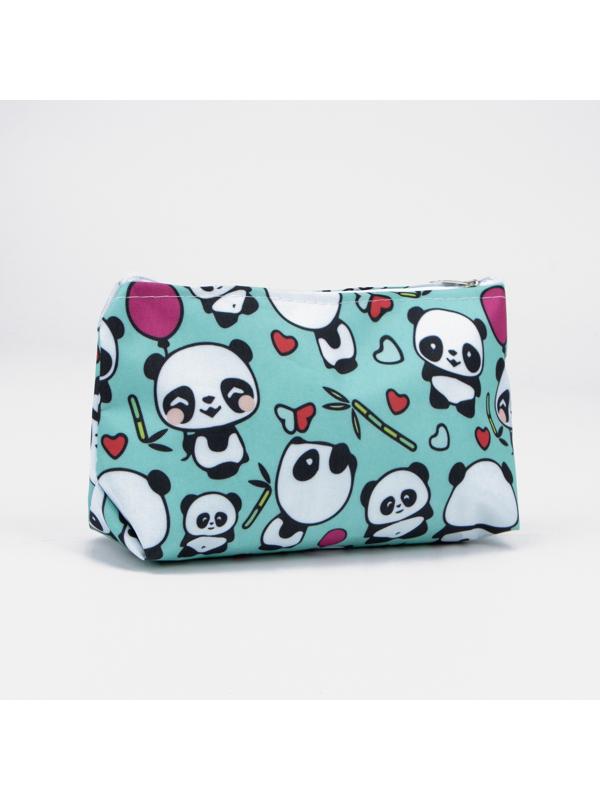 Косметичка на молнии, цвет бирюзовый