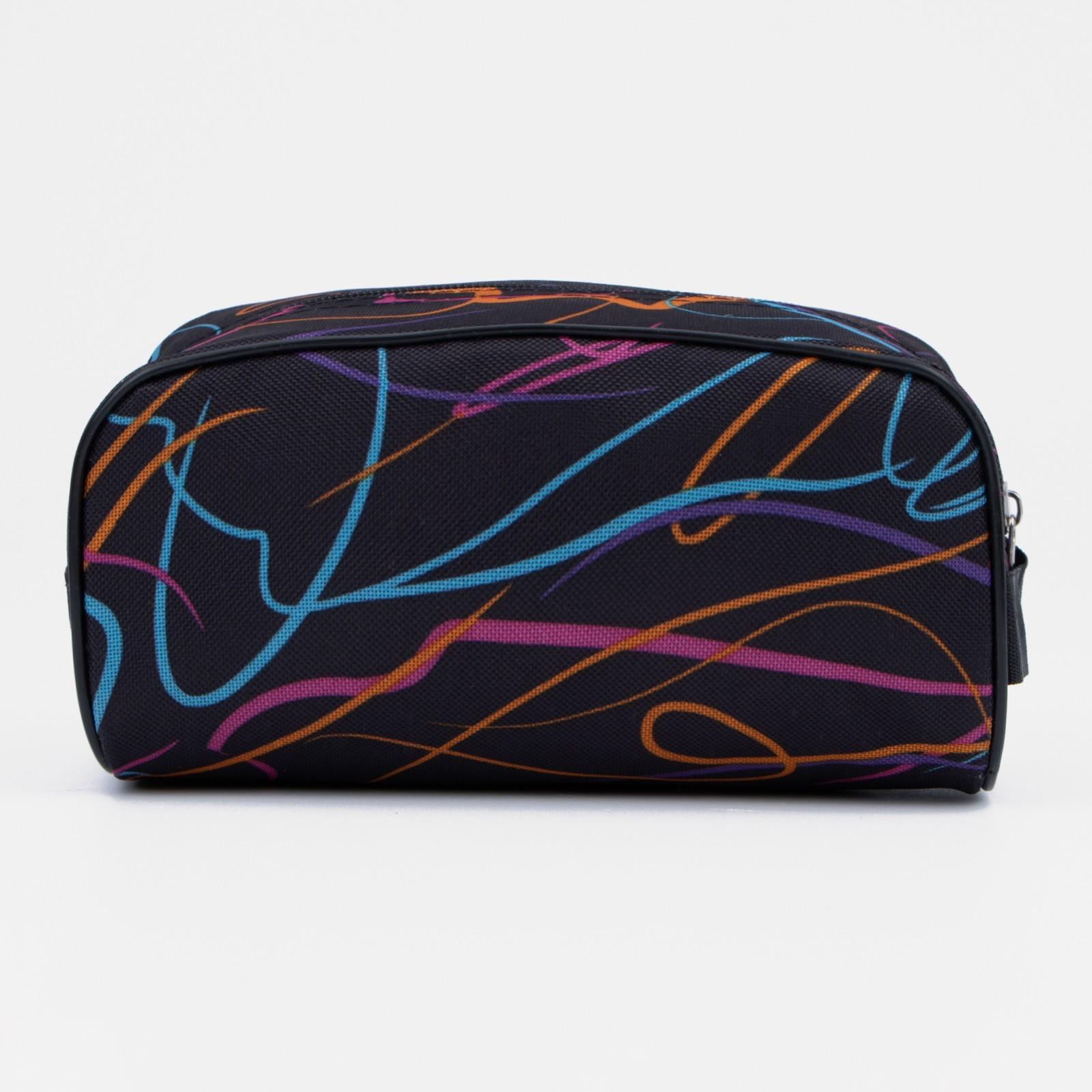 Косметичка на молнии, цвет синий