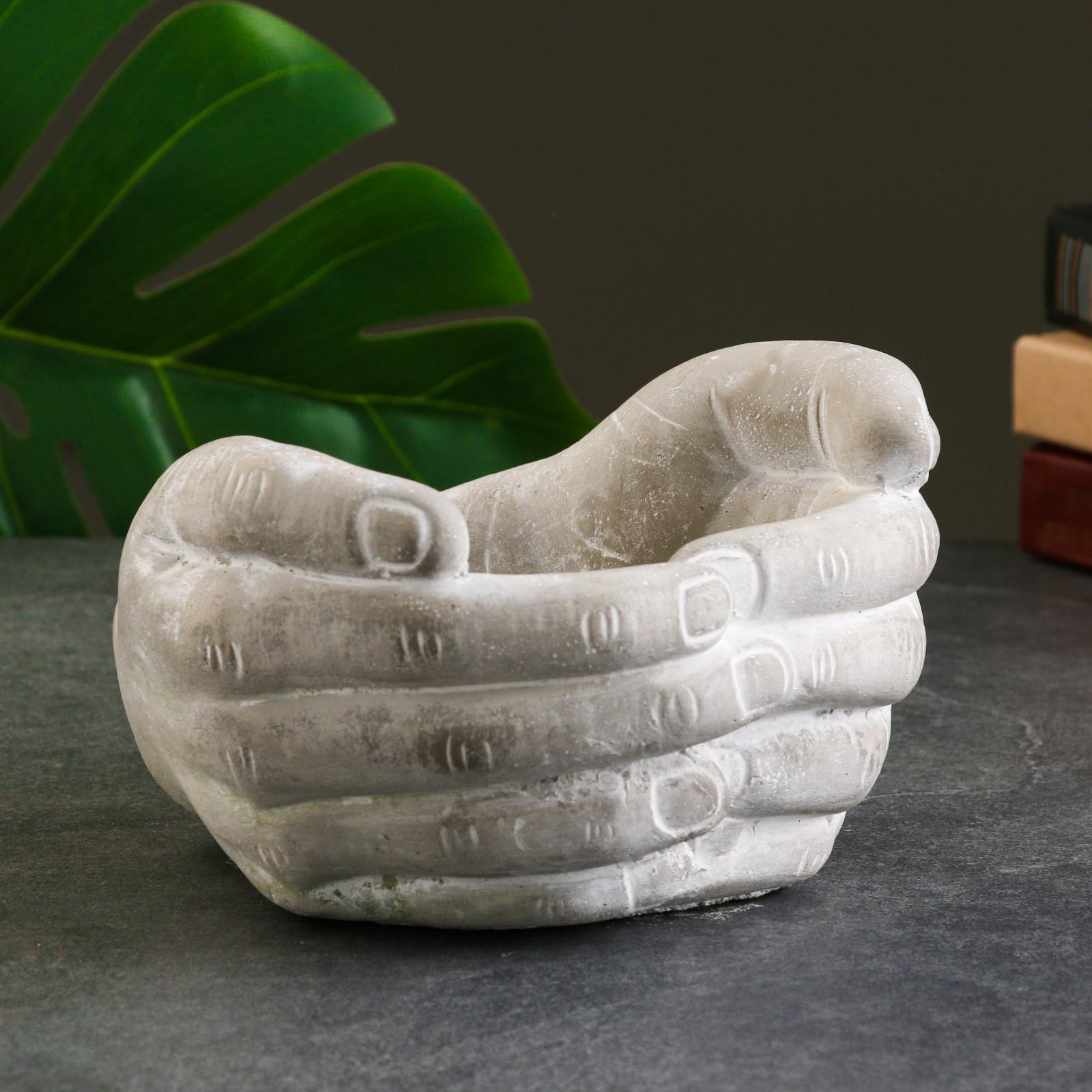 Кашпо-подсвечник 