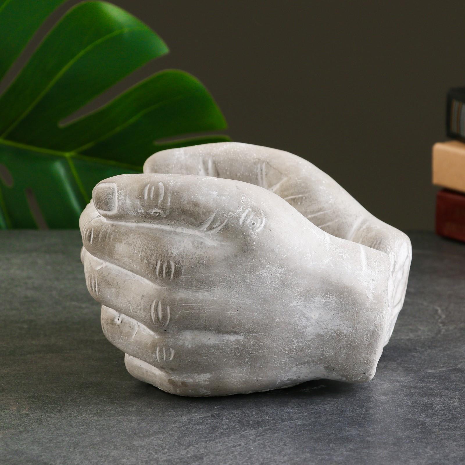 Кашпо-подсвечник 