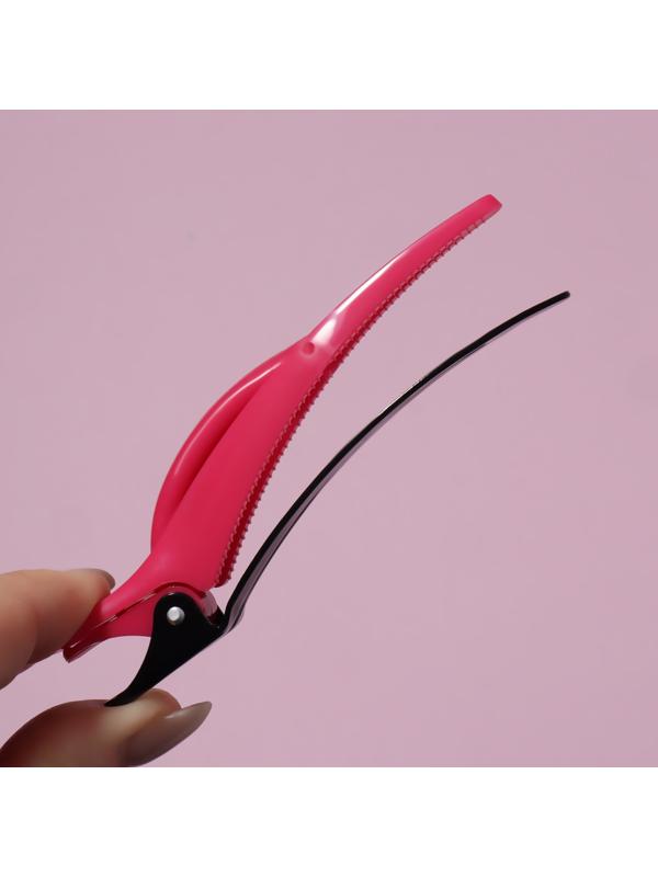 Набор зажимов для волос, 11 см, 2 шт, цвет МИКС