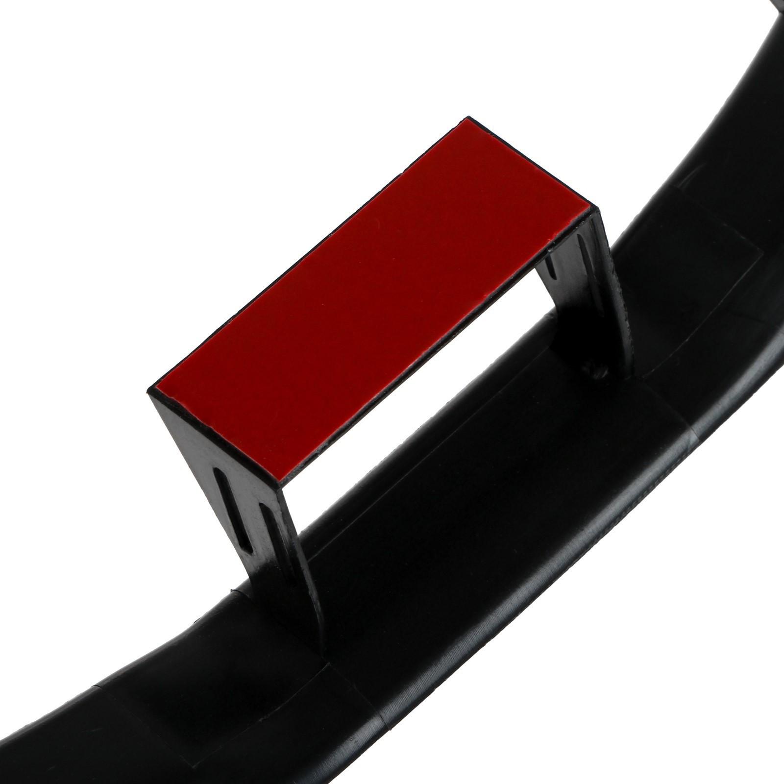 Мини спойлер для авто, 17×3.5 см, черный