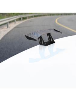 Мини спойлер для авто, 17×3.5 см, черный