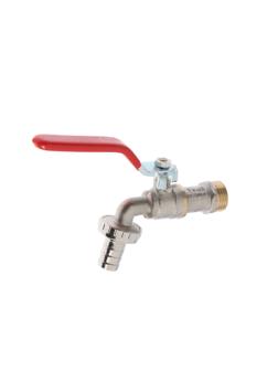 Кран водоразборный со штуцером ZEIN, 1/2