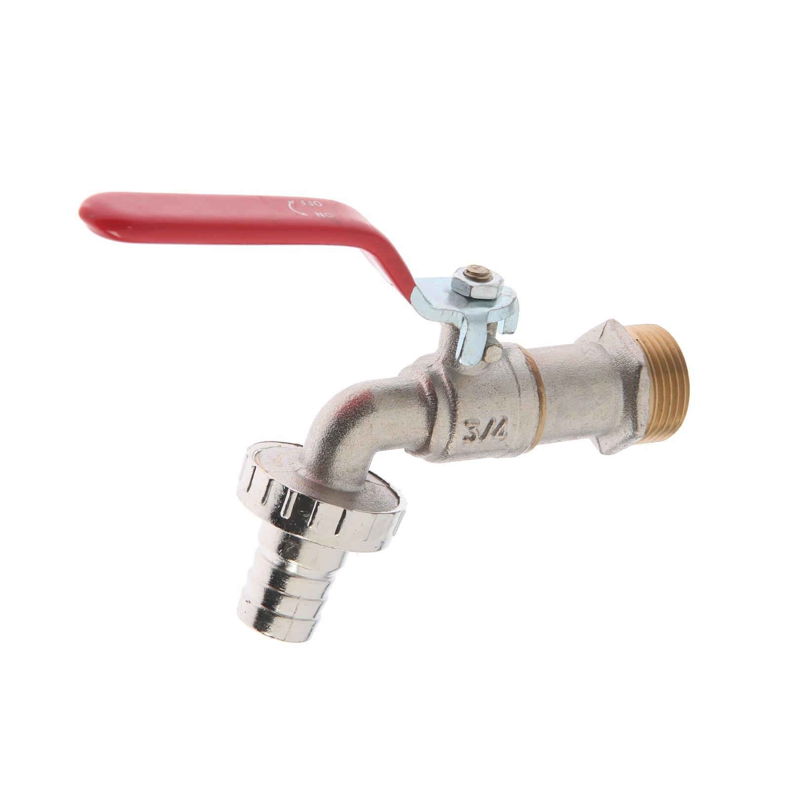 Кран водоразборный со штуцером ZEIN, 3/4