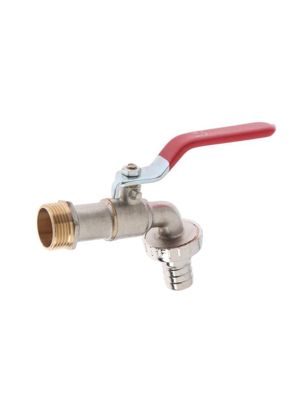 Кран водоразборный со штуцером ZEIN, 3/4