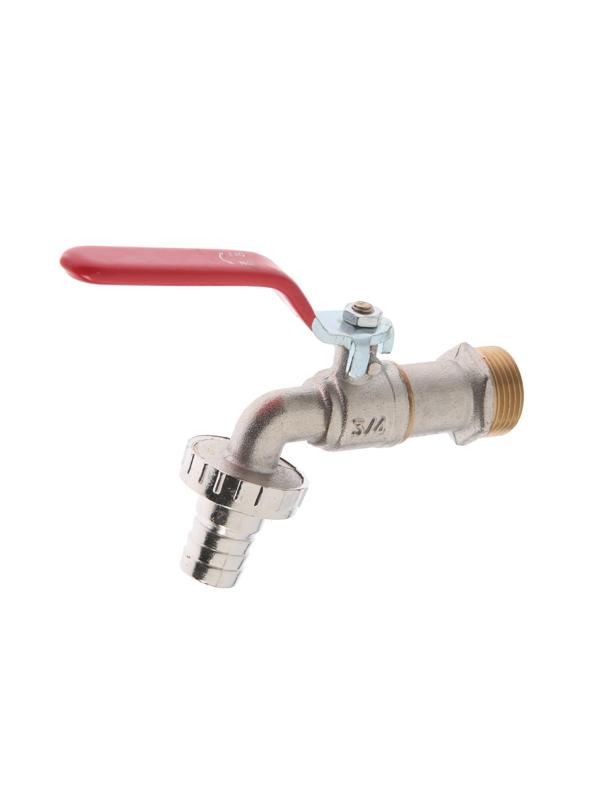 Кран водоразборный со штуцером ZEIN, 3/4