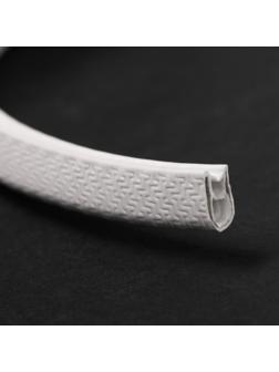 Защитная накладка на контур двери, металлический сердечник, 5 м, белый