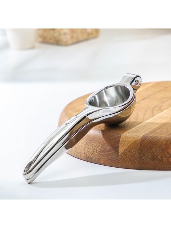 Соковыжималка ручная Steel, нержавеющая сталь, цвет хромированный