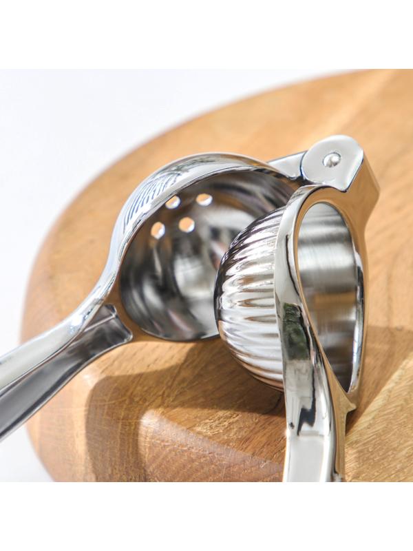 Соковыжималка ручная Steel, нержавеющая сталь, цвет хромированный