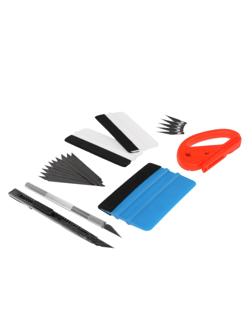 Инструмент для оклейки авто пленкой, набор 7 шт