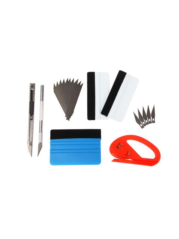 Инструмент для оклейки авто пленкой, набор 7 шт