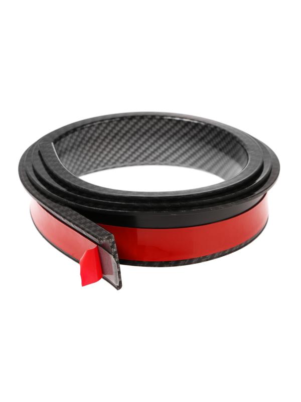 Клейкая лента для защиты колесных арок, 3.8 см × 1.5 м, под карбон