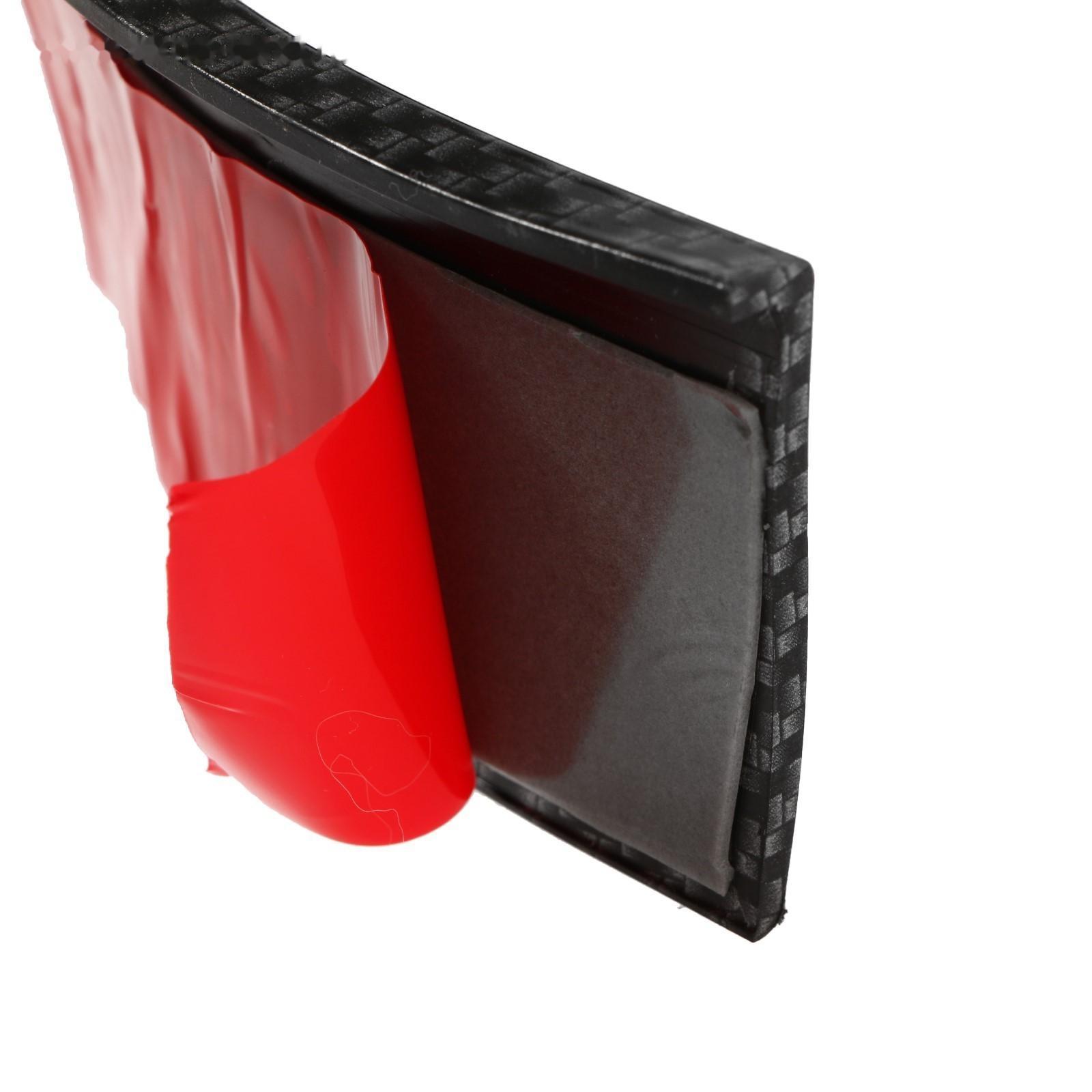 Клейкая лента для защиты колесных арок, 5.5 см × 1.5 м, под карбон