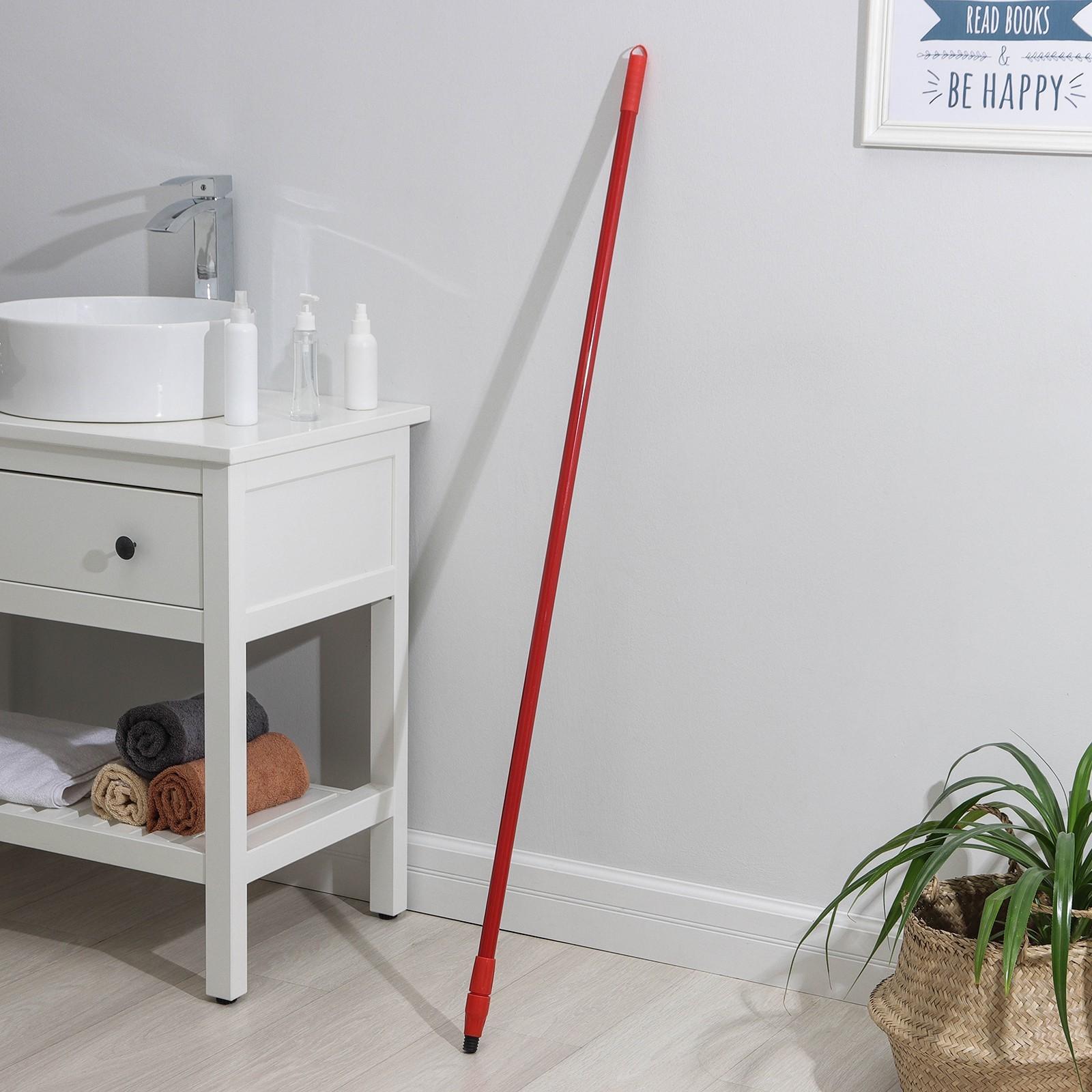 Черенок металлический, телескопический, 137-237 см, с еврорезьбой