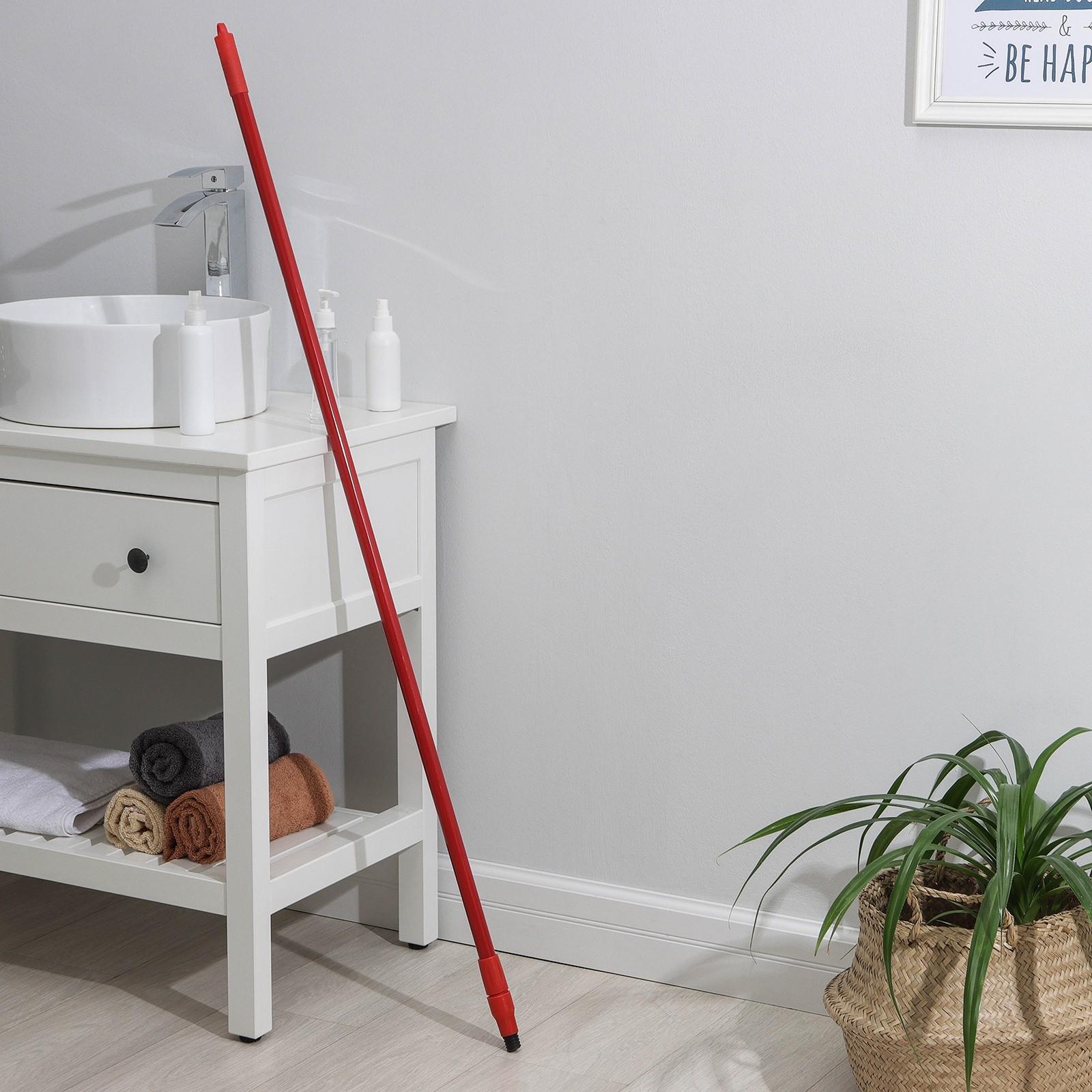 Черенок металлический, телескопический, 137-237 см, с еврорезьбой